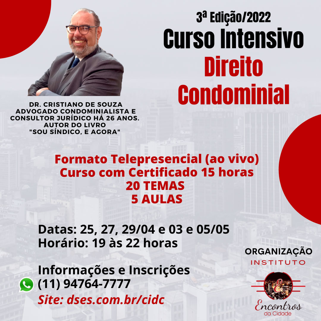 Curso Intensivo de Direito Condominial