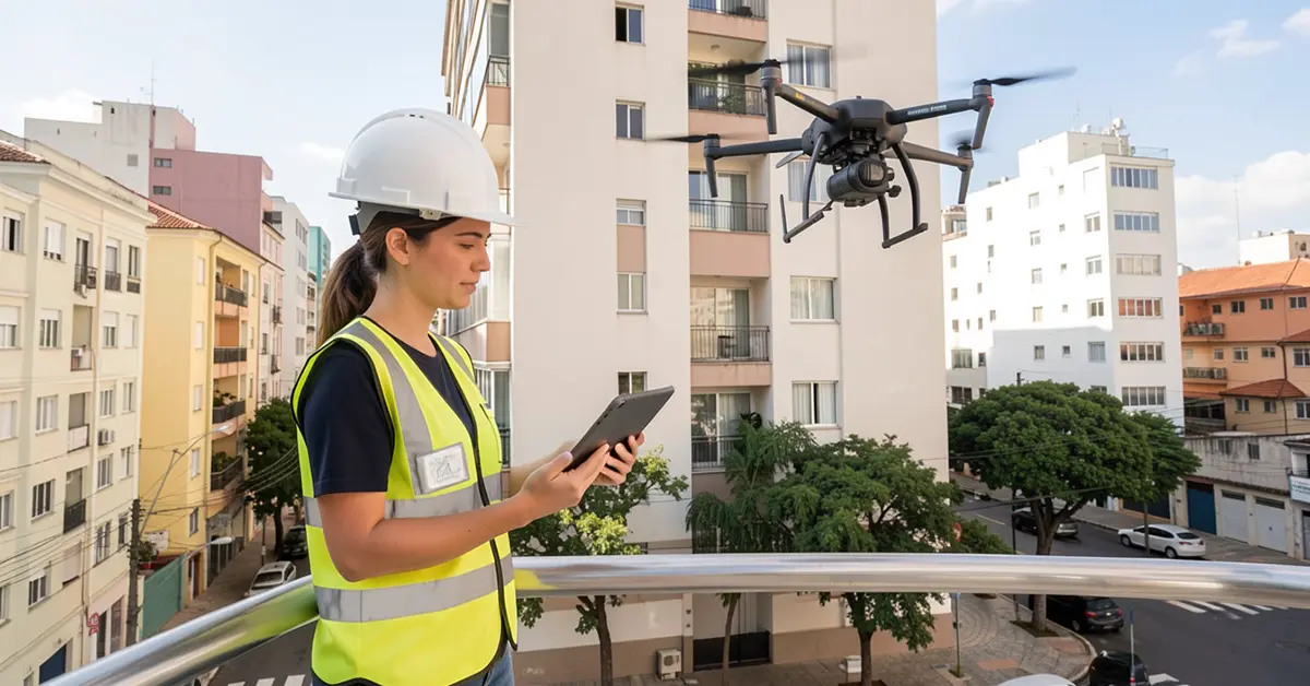 No momento, você está visualizando Manutenção de fachada predial: normas técnicas, prazos e responsabilidades do síndico