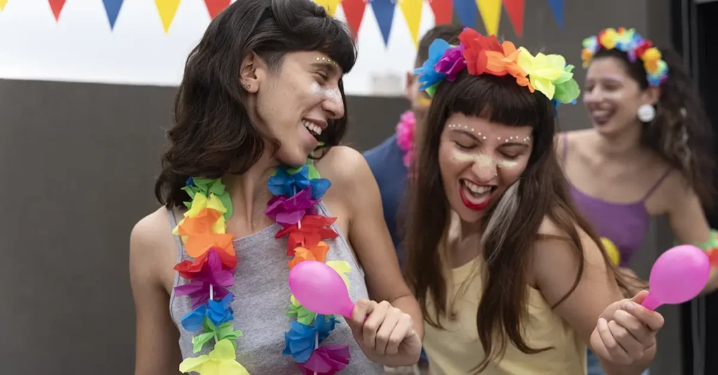 Festa de Carnaval no condomínio