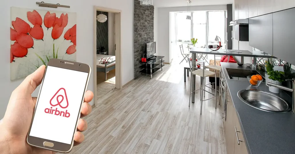 Apartamento sendo alugado pela plataforma Airbnb
