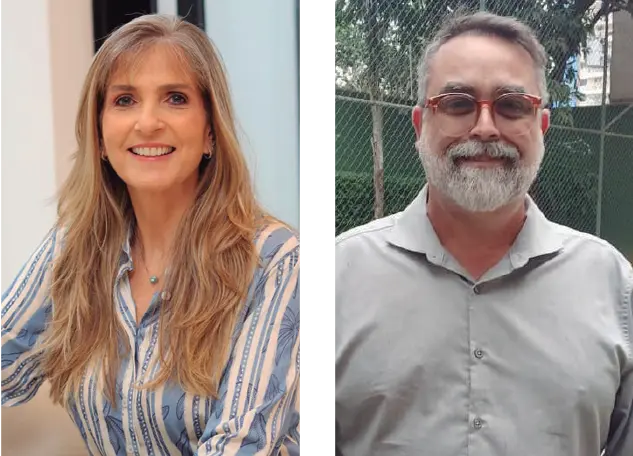 Marília Amorim e Giovanni Posca, síndicos profissionais 